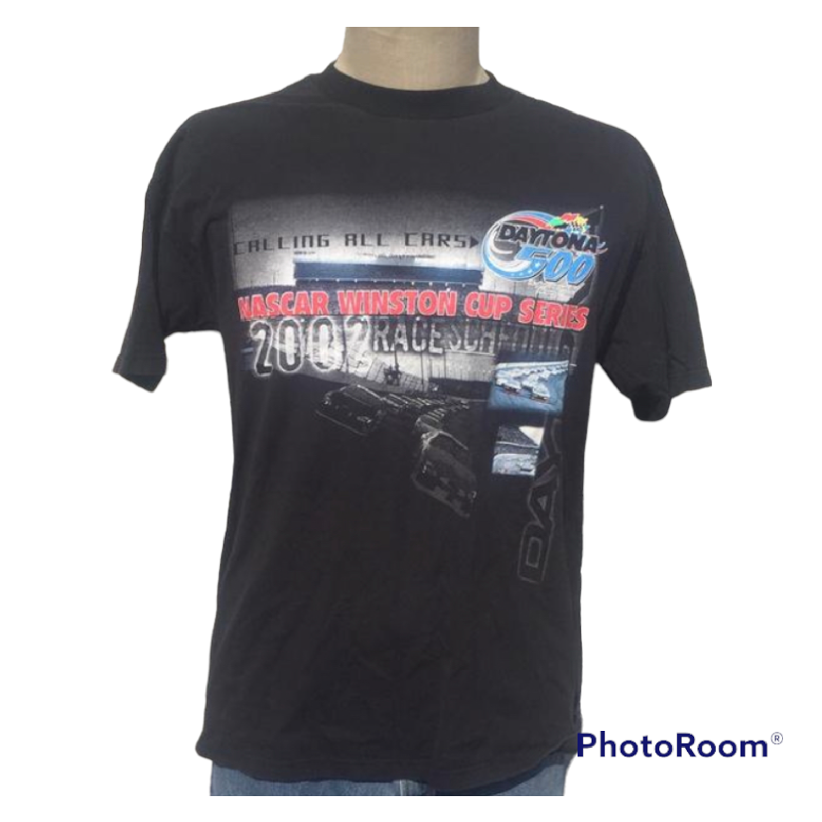Vintage Nascar Winston Cup All Over T Shirt Mens Size Large